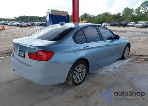 2015 BMW 320I из США, поврежденный, VIN WBA3B1G57FNT01484
